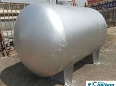 Bồn inox có chân, nằm ngang